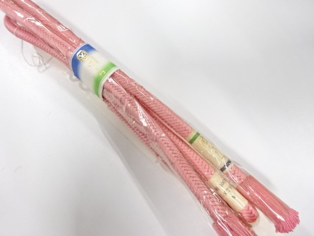 JAPANESE KIMONO / UNUSED TWISTED TASSEL HAND-TIED OBIJIME